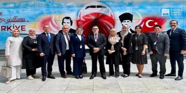 Malezya Ulaştırma Bakan Yardımcısı, Sabiha Gökçen Havalimanı’nı Ziyaret Etti